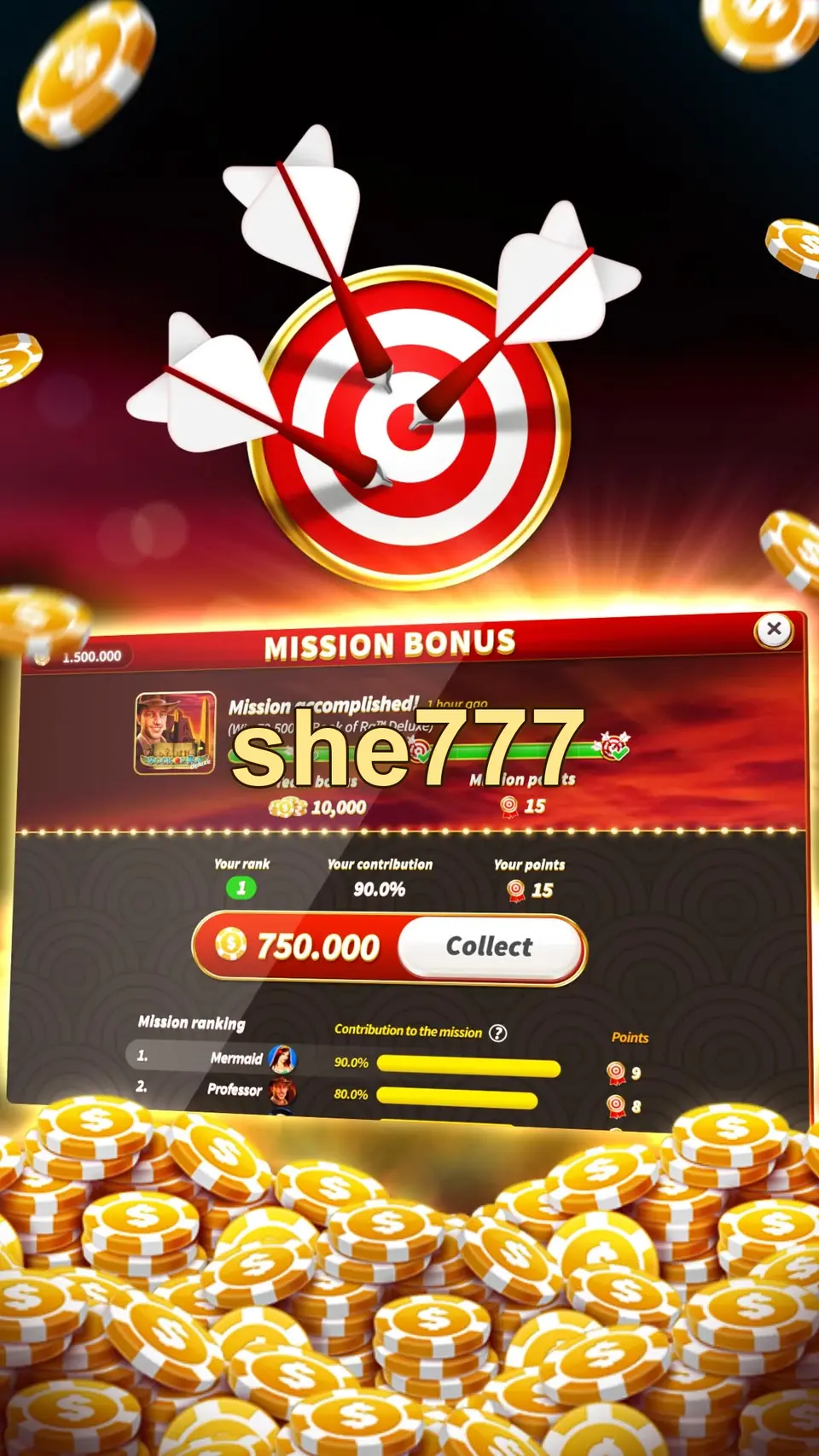 she777 Tangkapan Layar - APK Resmi